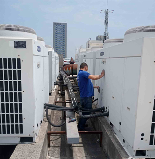 承德中央空调制热和不制冷系统维修方法